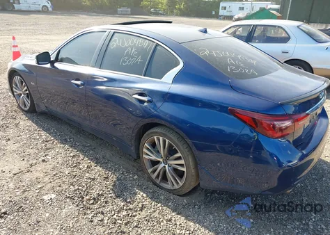 2018 Infiniti Q50 3.0T Sport from USA, damaged, VIN JN1EV7AP7JM357443